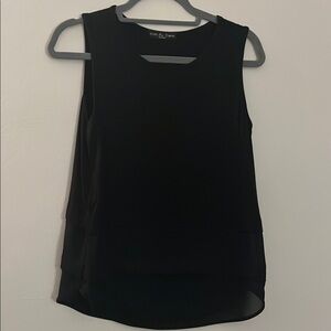 Kim & Cami Black Cut Out Tank Top No Returns Final sale